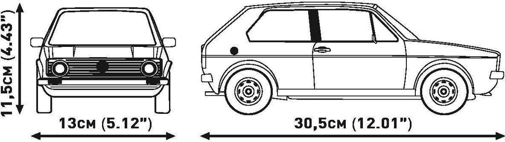 COBI 24358 – Volkswagen Golf GTI (1976–1983) Executive Edition