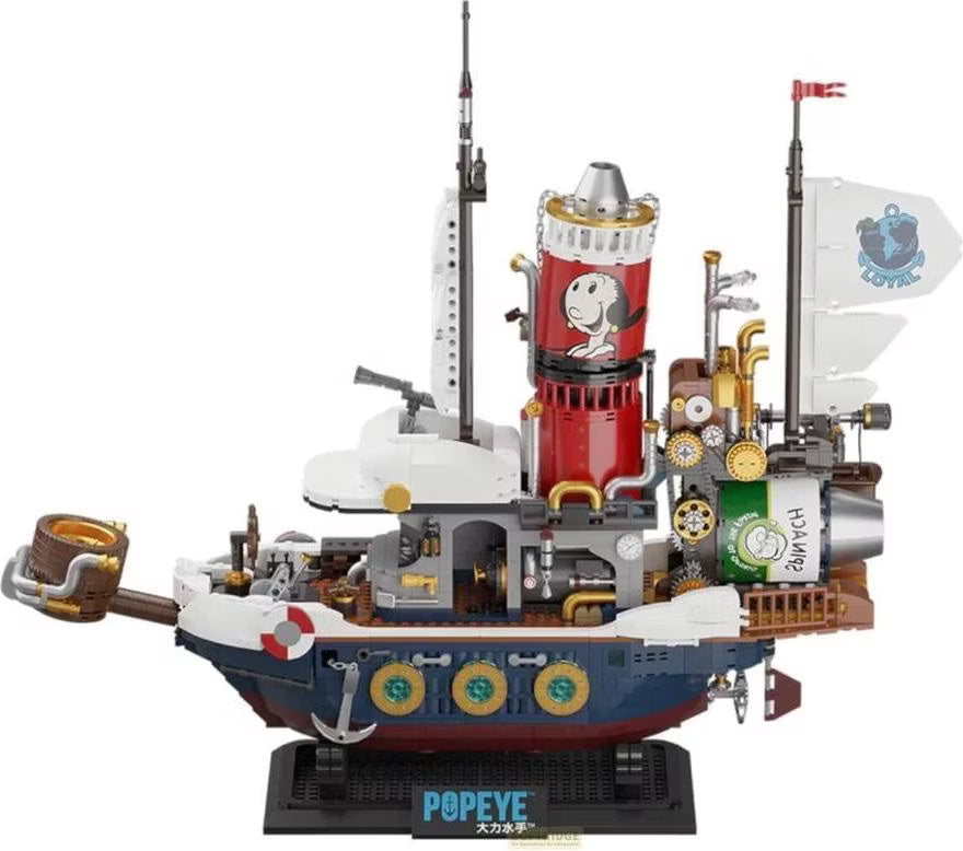 Pantasy Popeye Treasure Hunt Steamship (86402)