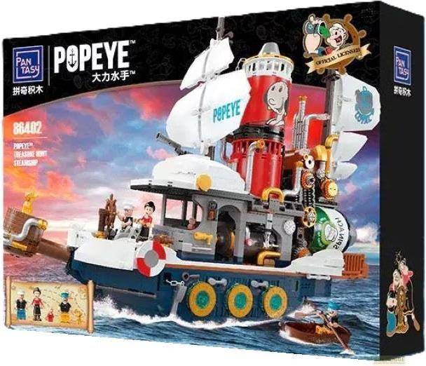 Pantasy Popeye Treasure Hunt Steamship (86402)