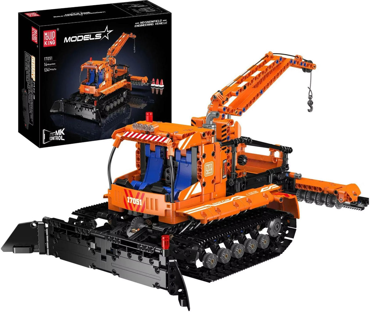 Mould King 17051 – No-Snowfield Engineering Vehicle RC
