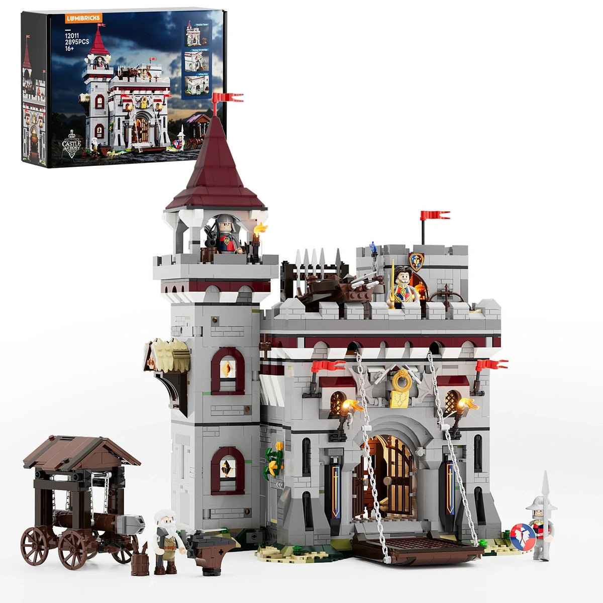 Lumibricks Castle Armory 12011 mit Verpackung