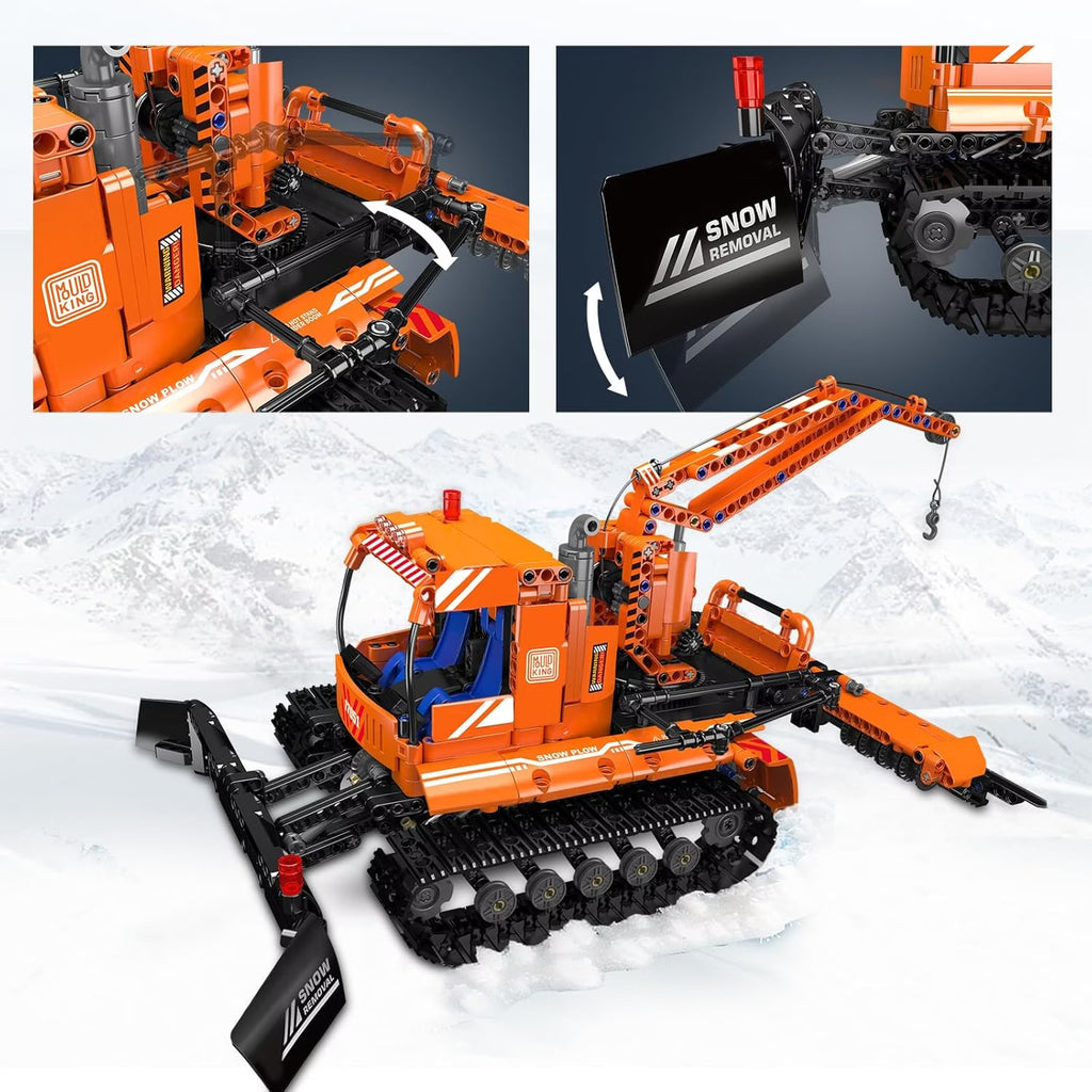 Mould King 17051 – No-Snowfield Engineering Vehicle RC