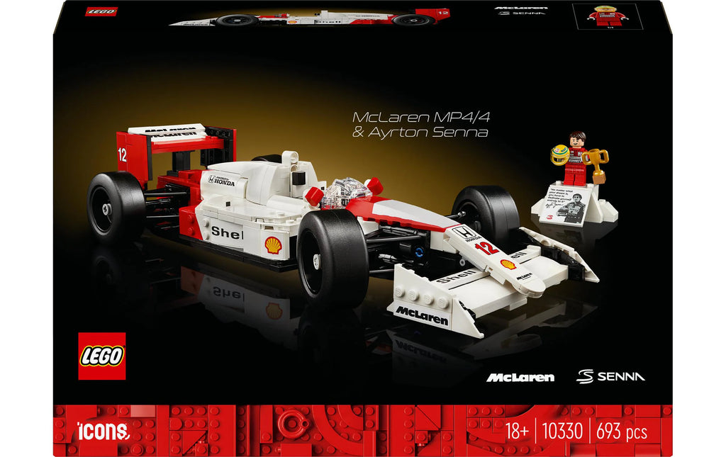 LEGO Icons McLaren MP4/4 & Ayrton Senna (10330)