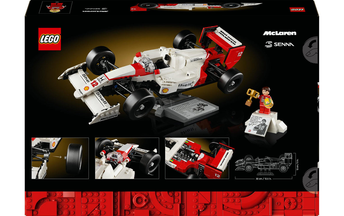 LEGO Icons McLaren MP4/4 & Ayrton Senna (10330)