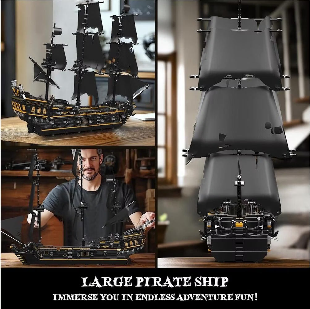Mould King 13199 – Black Pearl Piratenschiff