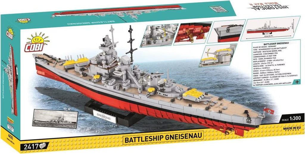 COBI 4835 – Battleship Gneisenau