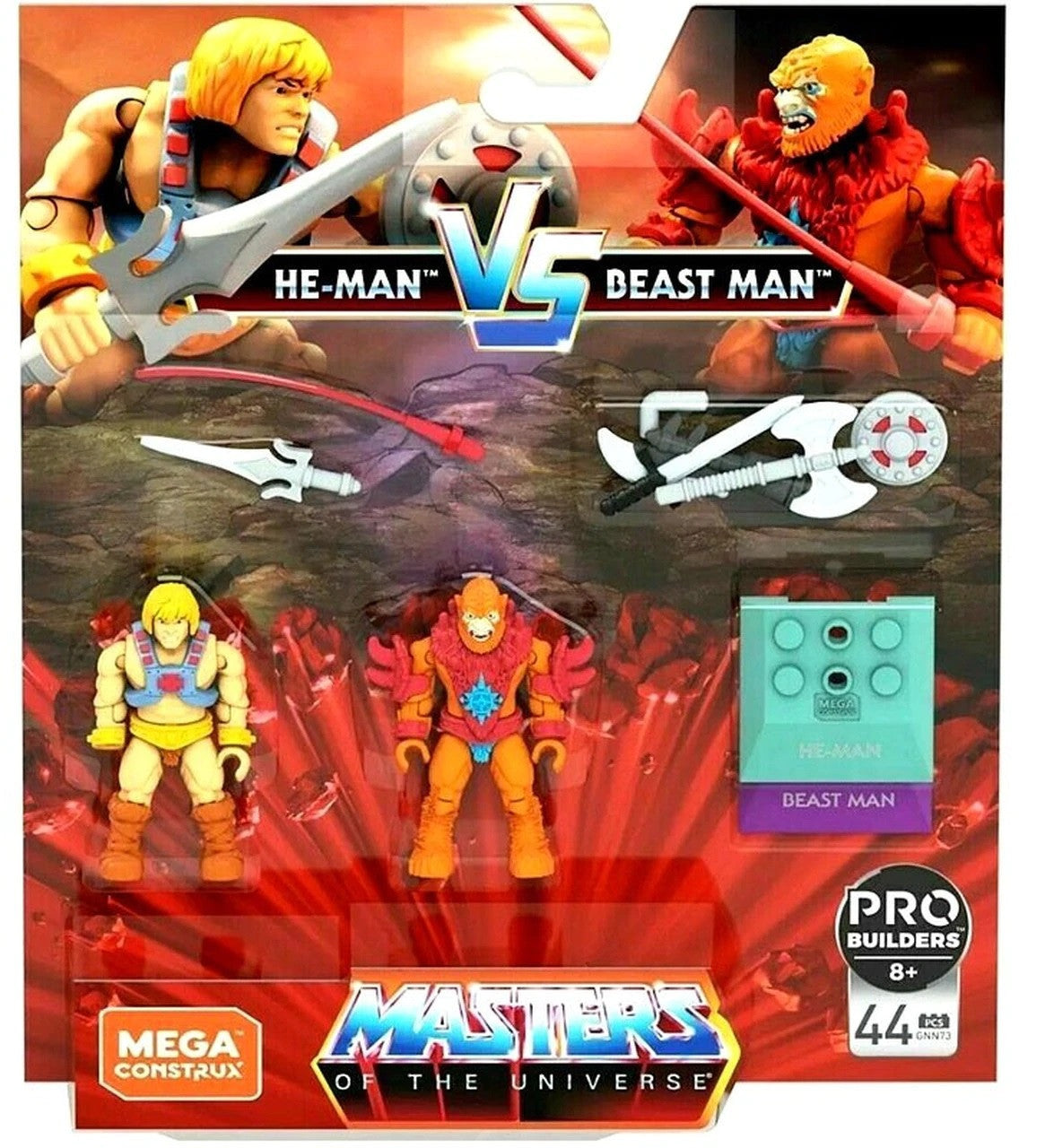 Mega Construx Masters of the Universe – He-Man vs. Beast Man (GNN73)