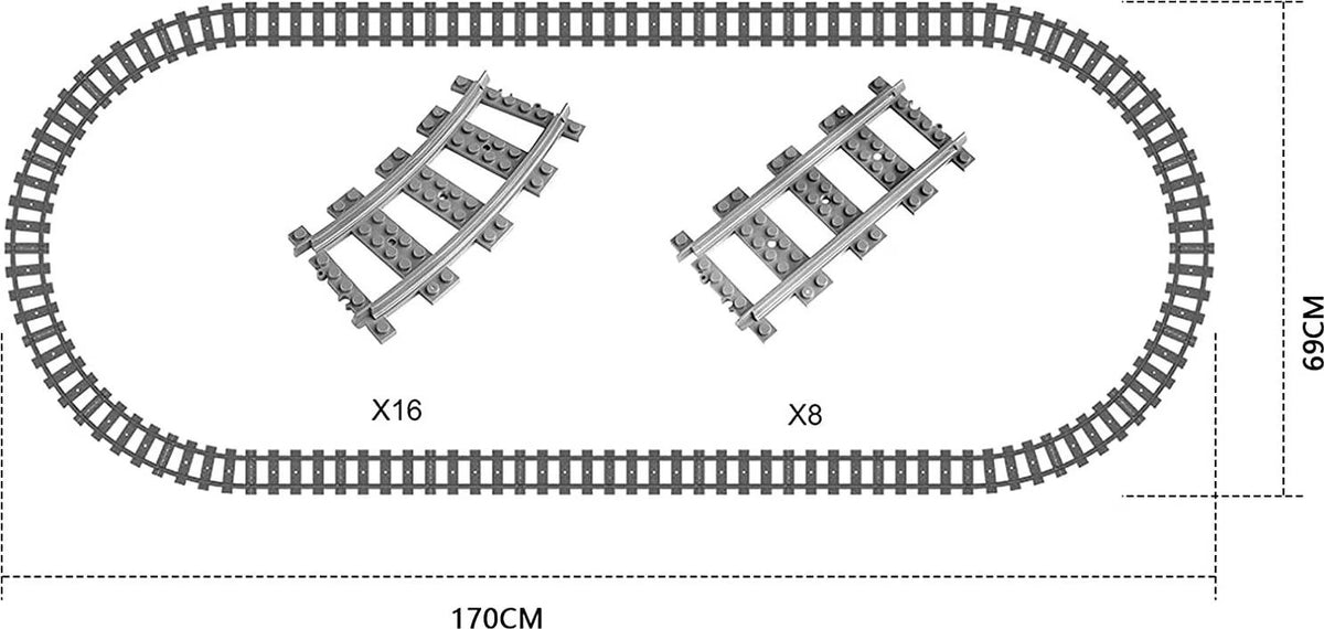 Mould King 12007 – German Express Dampflokomotive RC