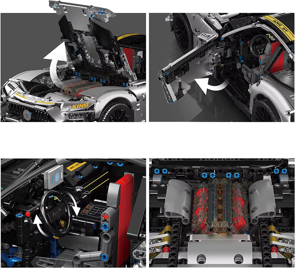 Mould King 13126 – AMG GT Quicksilver 1:8