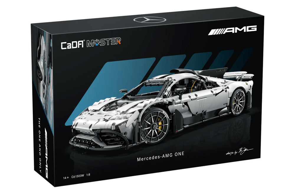 CaDA Master Mercedes-AMG One (C61503W) – 3.295 Teile | 1:8 RC Klemmbaustein-Modell