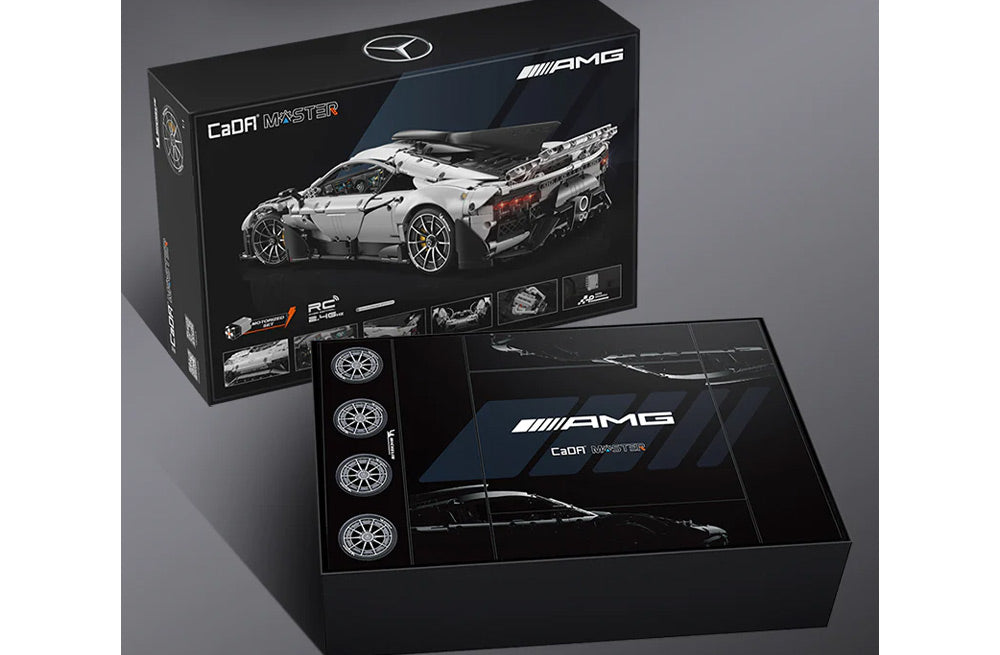 CaDA Master Mercedes-AMG One (C61503W) – 3.295 Teile | 1:8 RC Klemmbaustein-Modell