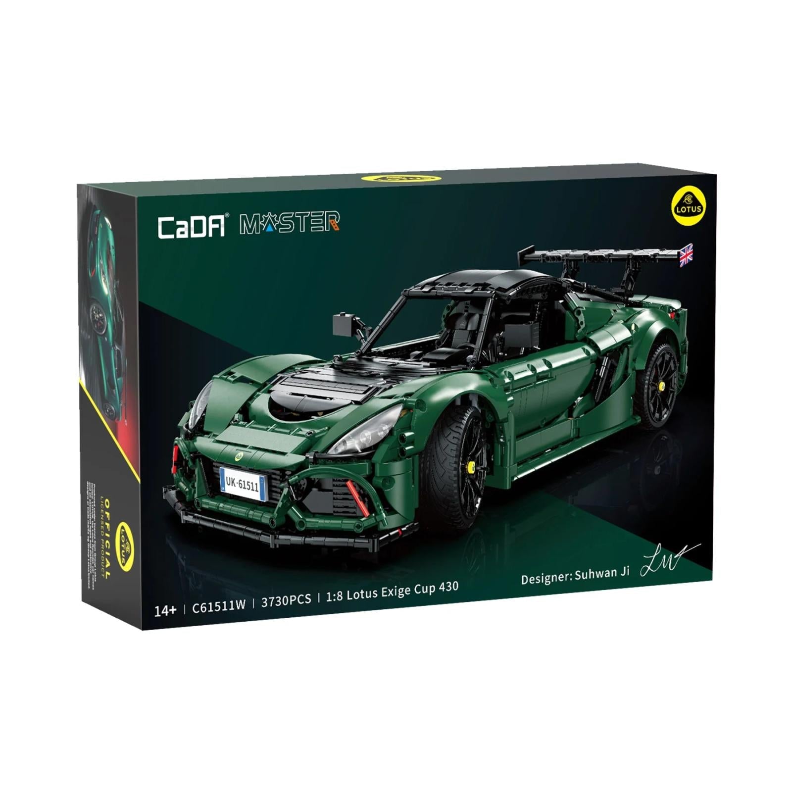 CaDA Master Lotus Exige Cup 430 – Verpackung