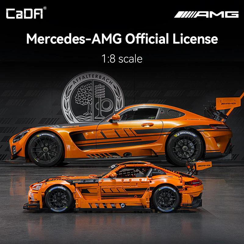 CaDA Master Mercedes-AMG GT3 (C64008W) – 5.466 Teile | 1:8 Klemmbaustein-Modell