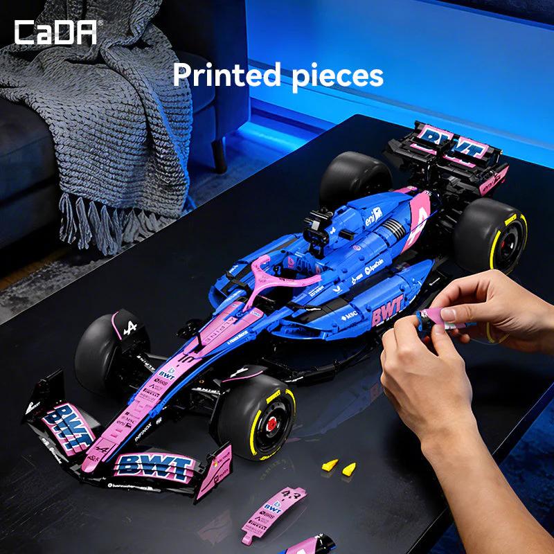 CaDA BWT Alpine F1 A525 (C64012W) – 2.173 Teile | 1:8 Klemmbaustein-Modell