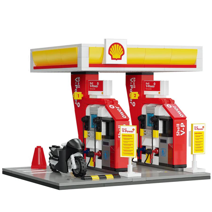 Cada C66028W Shell Tankstelle – Seitenansicht
