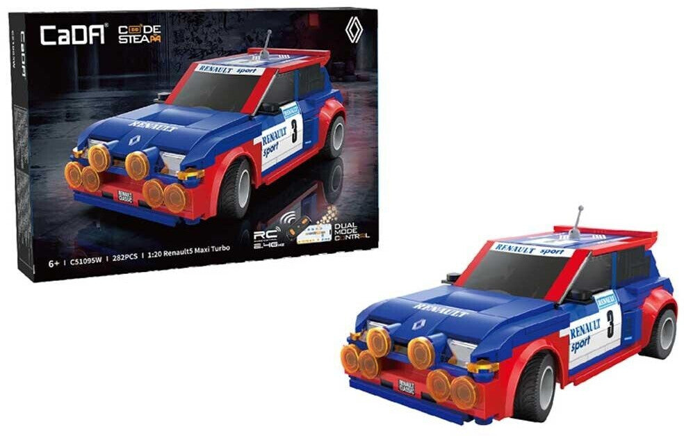 Cada C51095W – Renault 5 Maxi Turbo RC Klemmbaustein 1:20