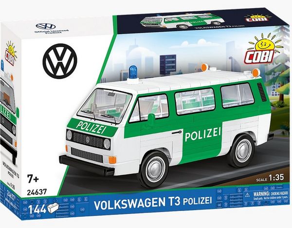 COBI 24637 – Volkswagen T3 Polizei