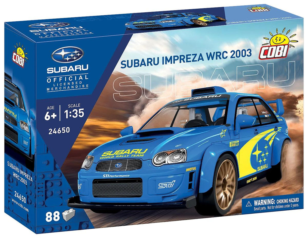 COBI Subaru Impreza WRC 2003 24650 – Modell Rückansicht
