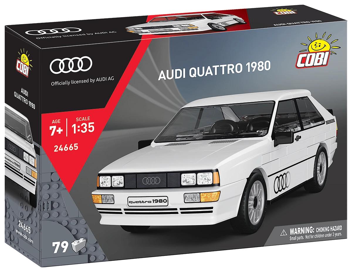 COBI Audi Quattro 1980 24665 – Modell Frontansicht
