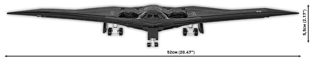 COBI B-2 Spirit 5916 – Abmessungen Frontansicht