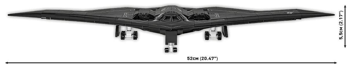 COBI B-2 Spirit 5916 – Abmessungen Frontansicht