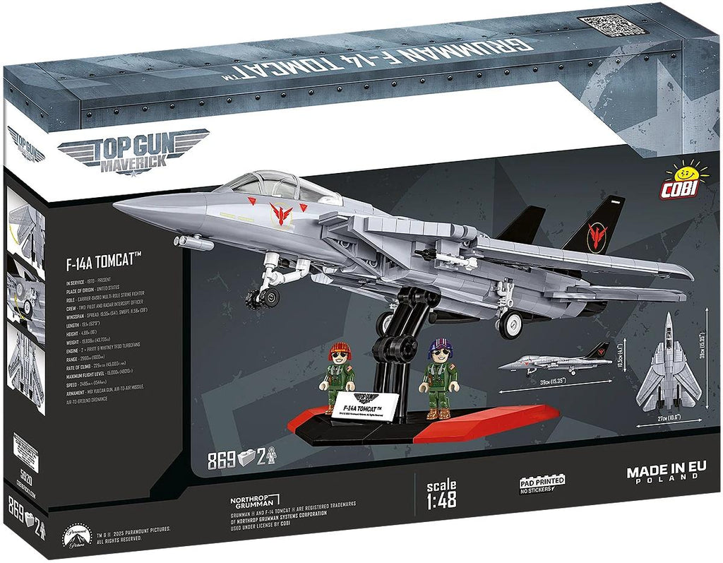 COBI F-14 Tomcat 5920 – Verpackung Rückseite