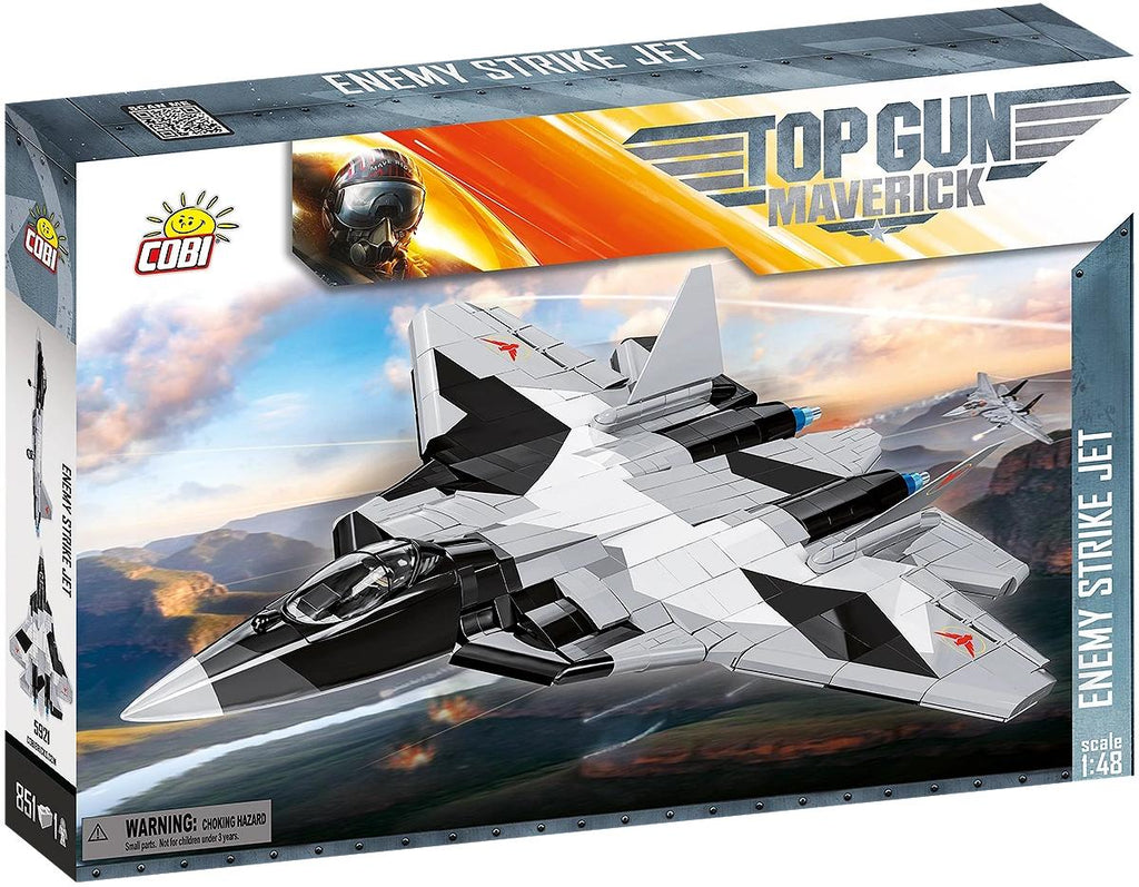 COBI Top Gun Maverick Enemy Strike Jet 5921 – Verpackung Seitenansicht