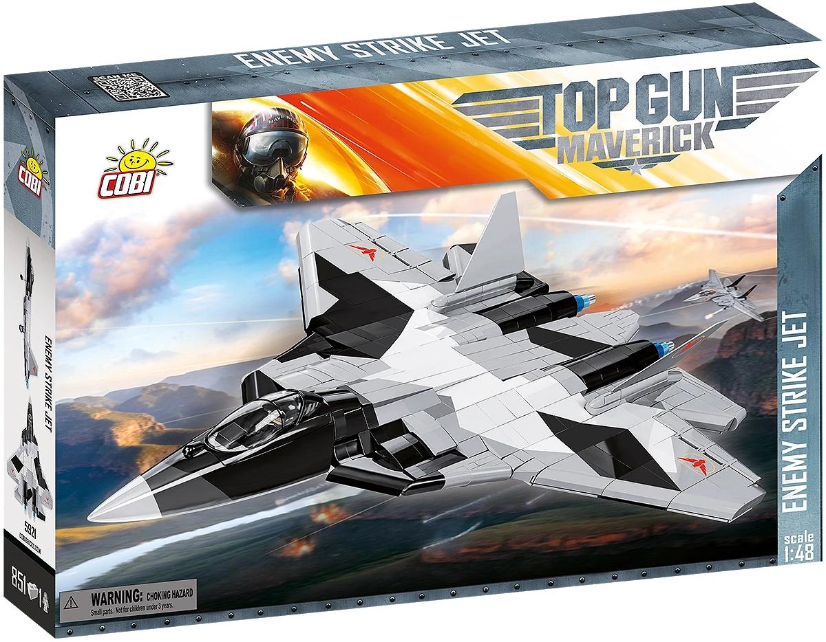 COBI Top Gun Maverick Enemy Strike Jet 5921 – Verpackung Seitenansicht