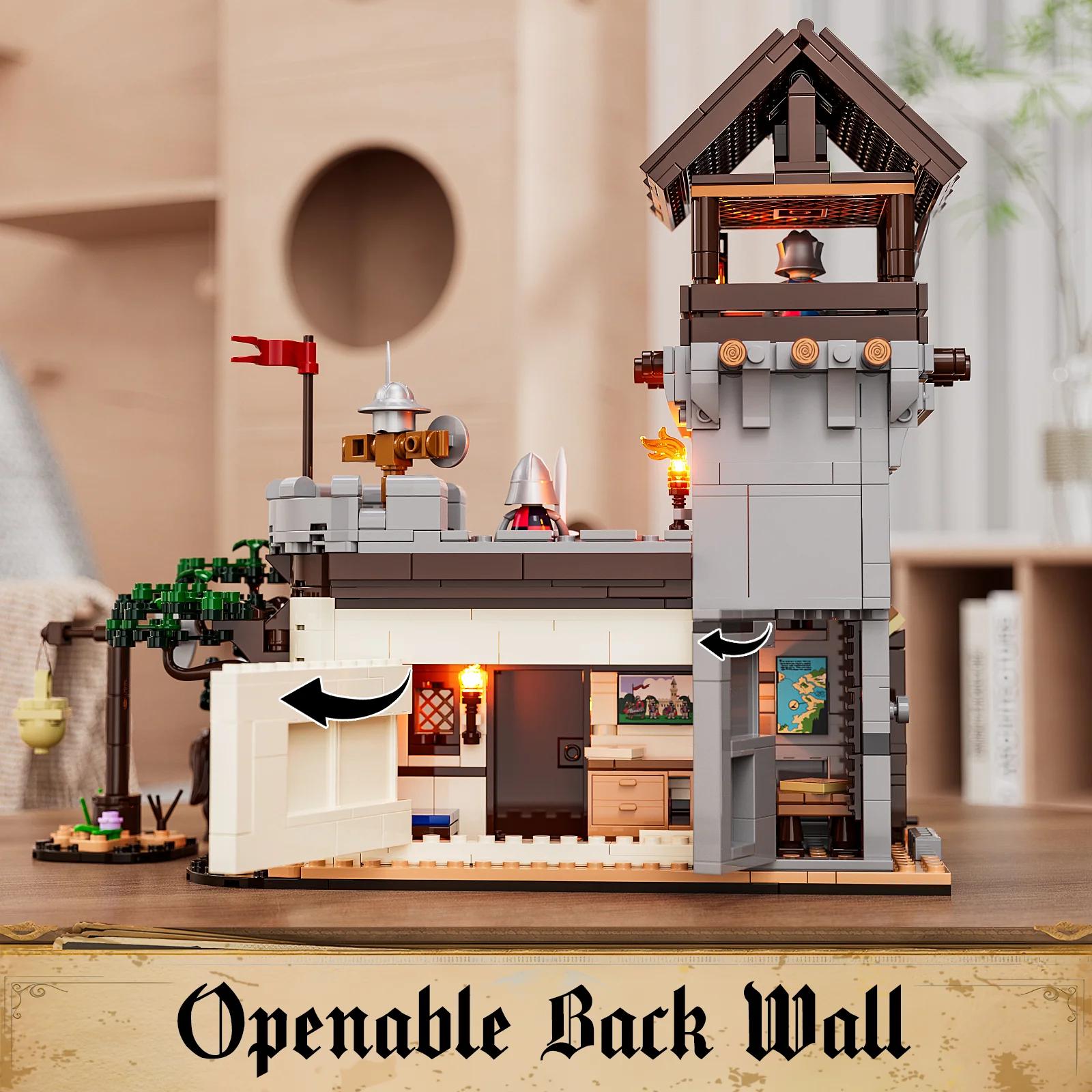 Lumibricks Mittelalterlicher Soldübungsplatz – LED Bauset