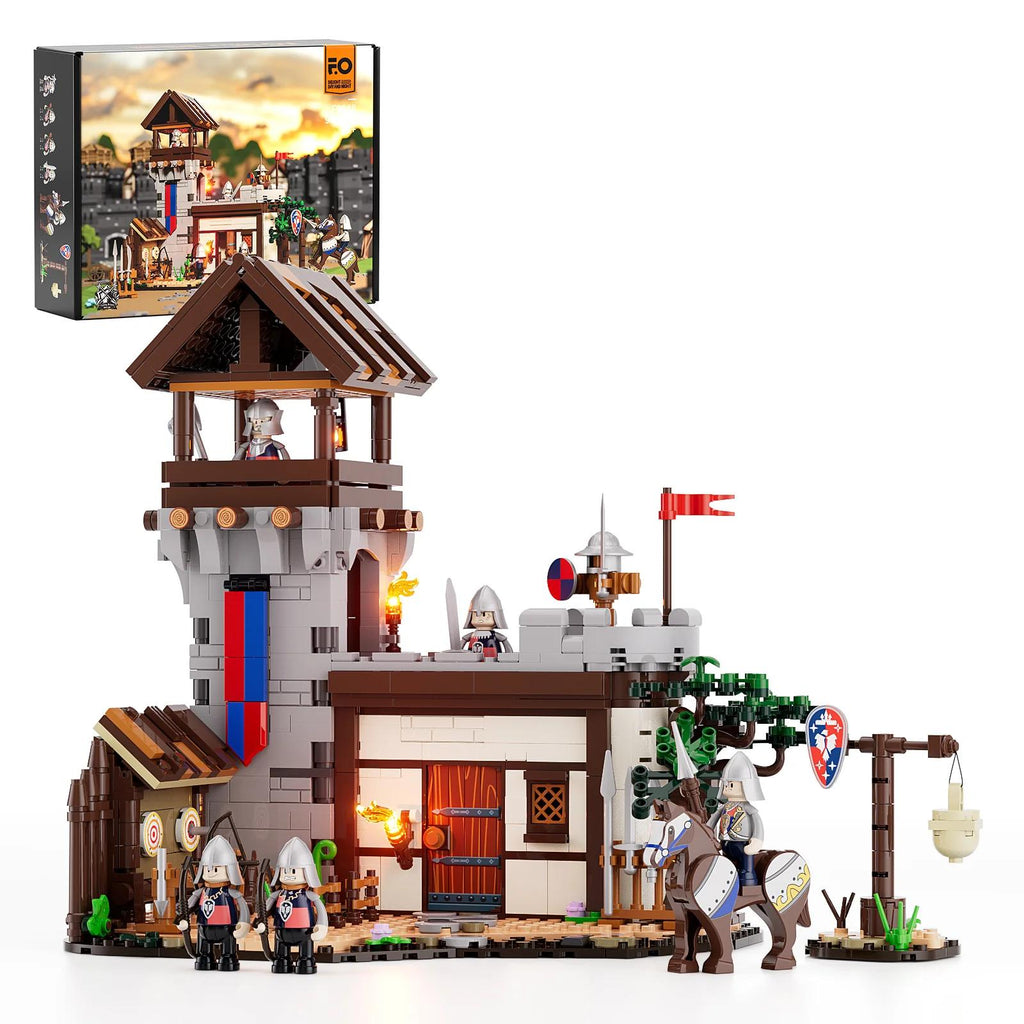 Lumibricks Mittelalterlicher Soldübungsplatz – LED Bauset