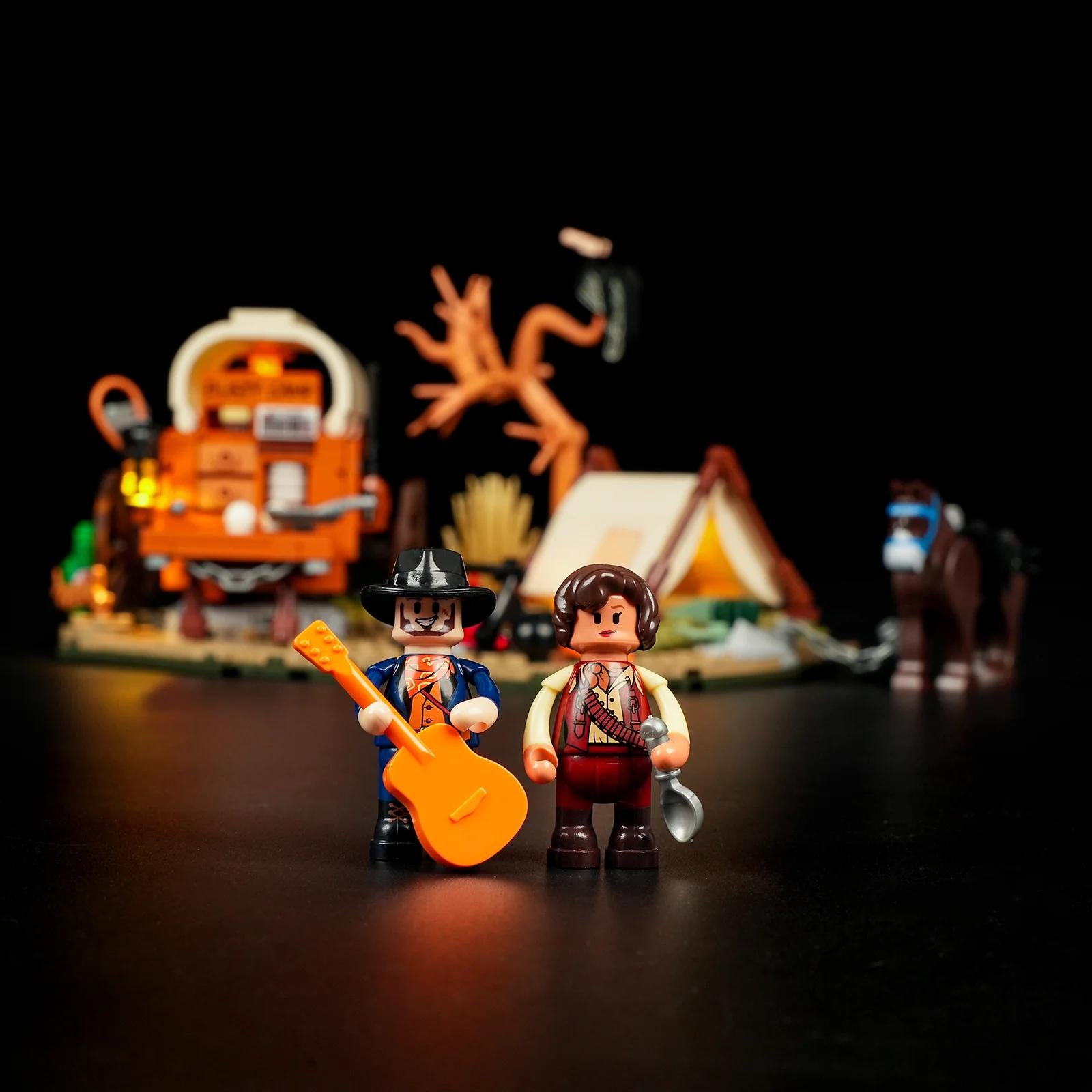 Lumibricks Western Cowboy Camp – LED Bauset
