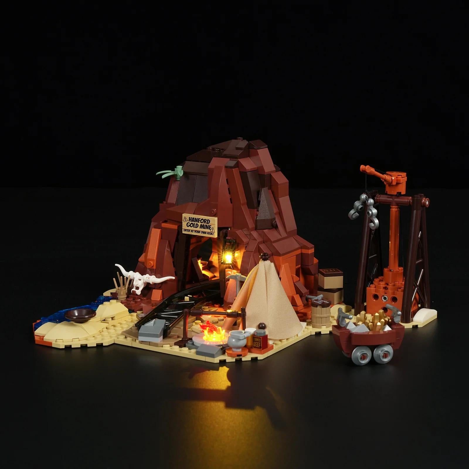 Lumibricks Goldrausch Western Camp – LED Bauset
