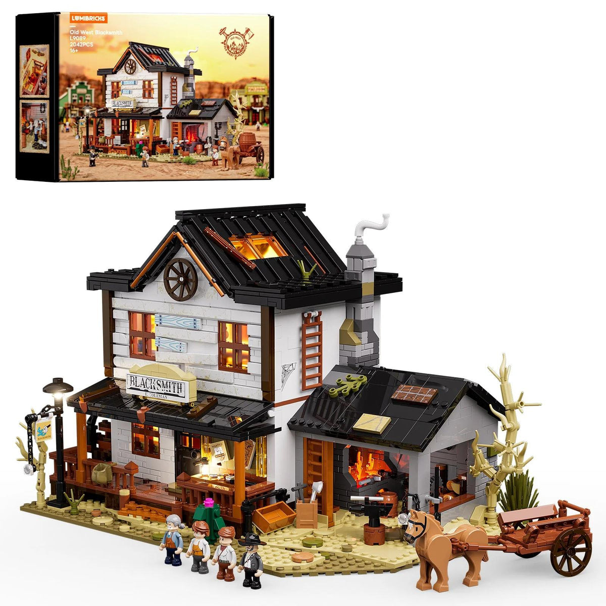 Lumibricks – Schmiedewerkstatt der Western-Serie