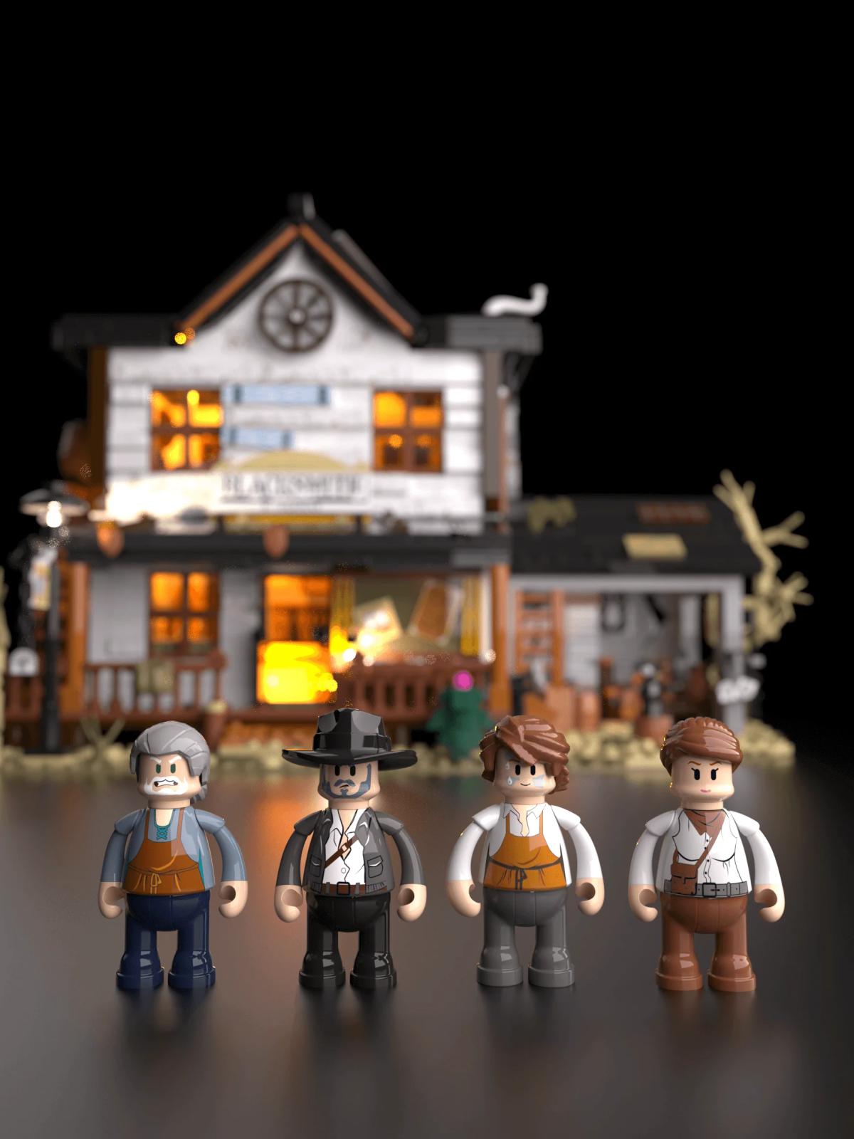 Lumibricks – Schmiedewerkstatt der Western-Serie